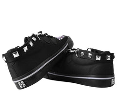 T.U.K. Shoes SA03 Pyramid Black Bondage Shoe Straps