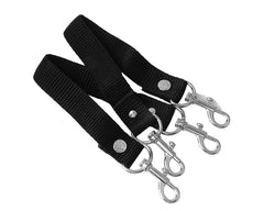 T.U.K. Shoes SA01 Black Bondage Shoe Straps
