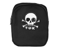 T.U.K. Shoes BG11 Black Canvas Crossbody Embroidered Bag BG11-OS