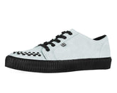 T.U.K. Shoes A3379 Grey Lace-Up Creeper Sneaker