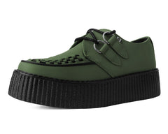 T.U.K. Shoes V3108 Murky Green TUKskin™ Viva Mondo Creeper