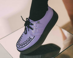 T.U.K. Shoes V3133 Violet TUKskin™ Viva Mondo Creeper