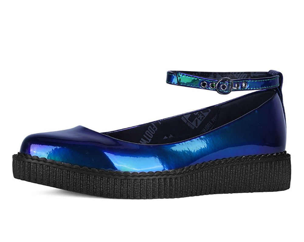 T.U.K. Shoes A3395L Northern Lights Pointed Ballet Creeper