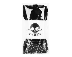T.U.K. Shoes TSK1179 Black Knit Spider Thigh High Sock TSK1179-OS