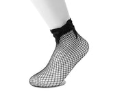 T.U.K. Shoes TSK1052 Black Fishnet & Bow Women’s Sock TSK1052-OS