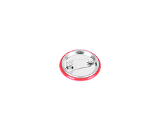 T.U.K. Shoes P0066 Red & White Skull Logo Pin P0066-OS