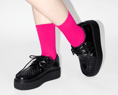 T.U.K. Shoes TSK1173 5 Pack Multi Color Crew Sock TSK1173-OS