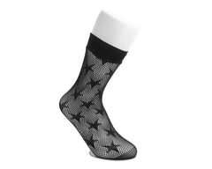 T.U.K. Shoes TSK1170 Fishnet Star Crew Sock TSK1170-OS