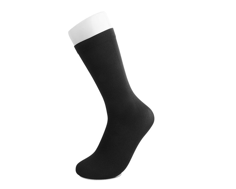 T.U.K. Shoes TSK1164 Black Knee-High Nylon Mesh Sock TSK1164-OS