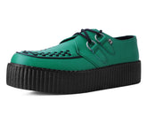 T.U.K. Shoes V3132 Green TUKskin™ Viva Mondo Creeper