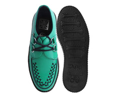 T.U.K. Shoes V3132 Green TUKskin™ Viva Mondo Creeper