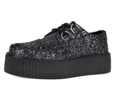 T.U.K. Shoes V3233 Midnight Glitter Viva Mondo Creeper