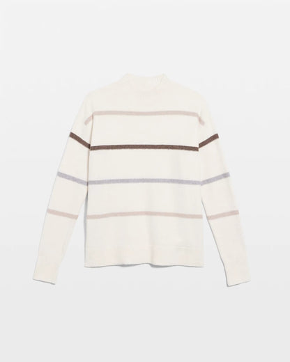 Chico's Sequined Stripe Pullover Sweater