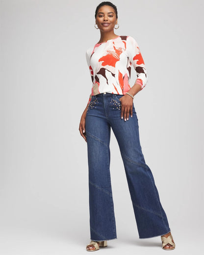 Chico's Tropical Touch of Cool™ Layering Tee