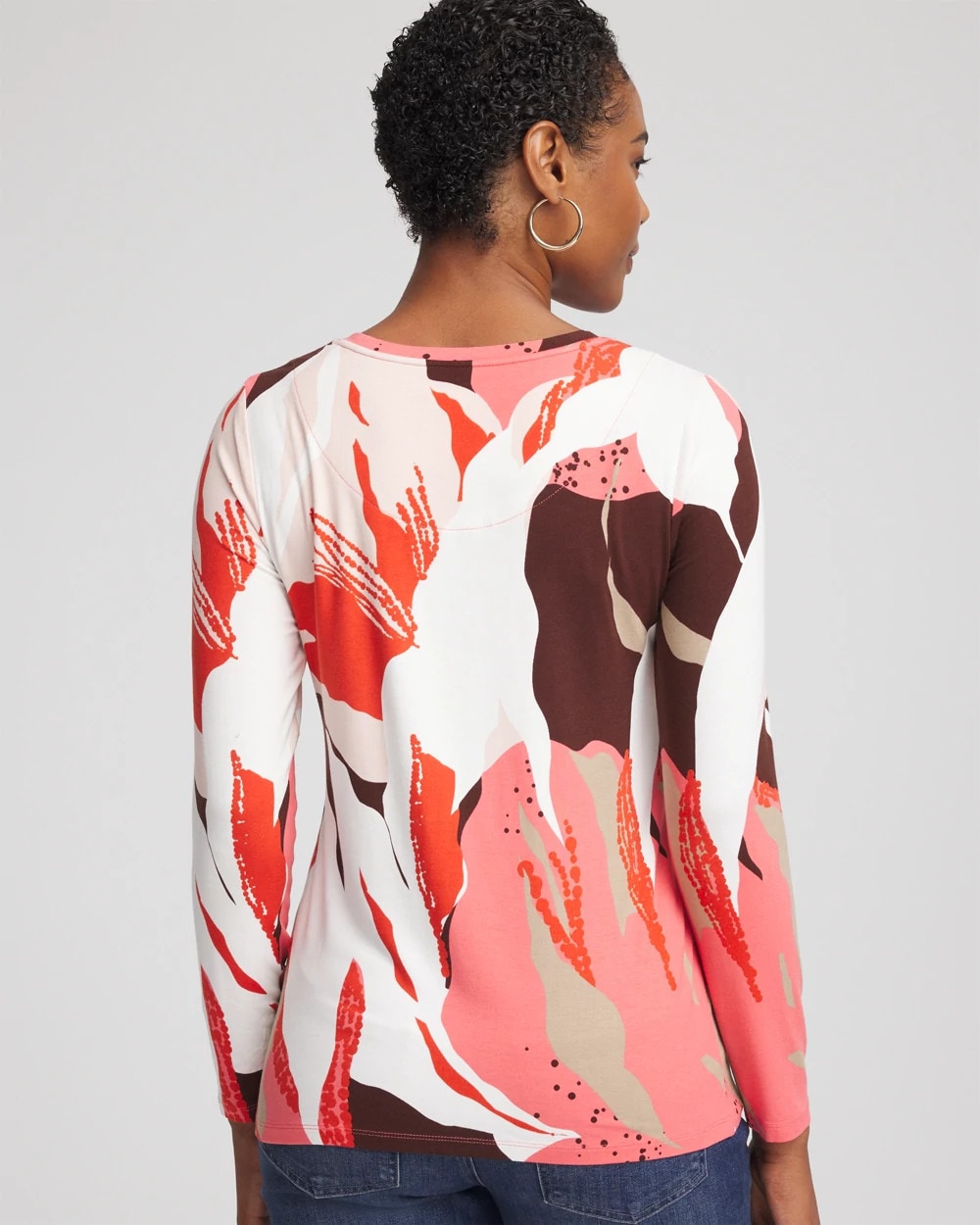Chico's Tropical Touch of Cool™ Layering Tee
