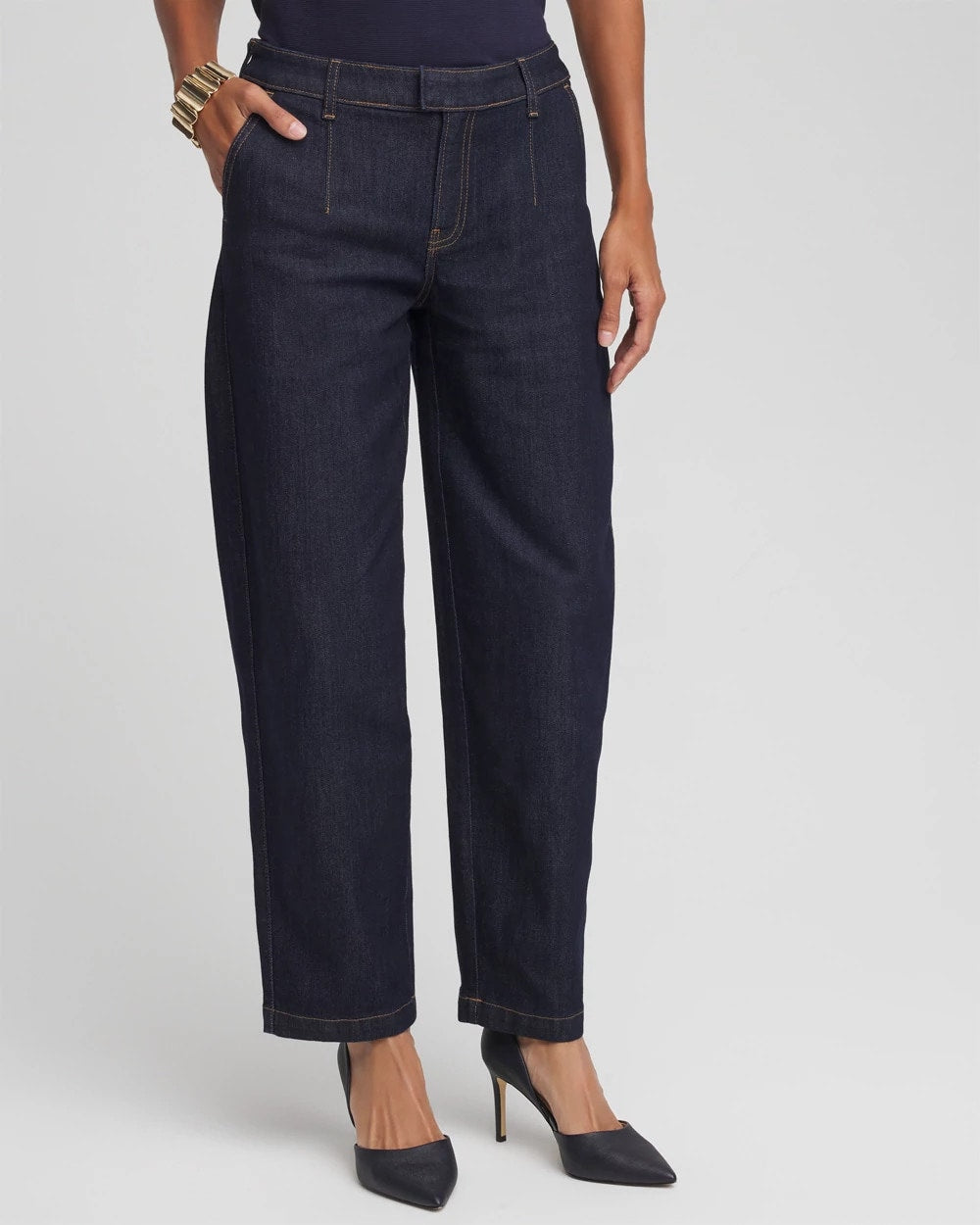 Chico's Tapered Trouser Jeans