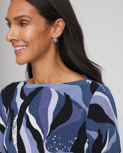 Chico's Travelers™ Wave Straight Neck Tunic