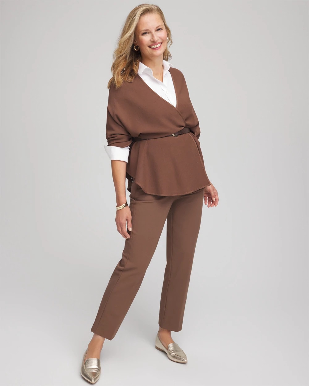 Chico's Lightweight Juliet Straight Ankle Pants