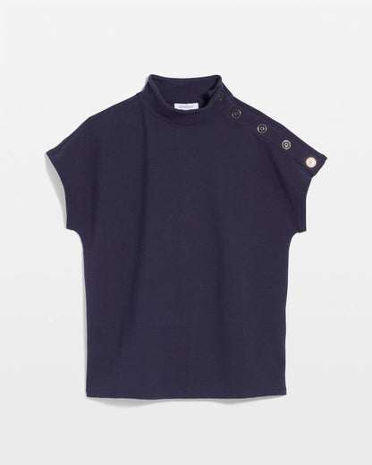Chico's Ottoman Cap Sleeve Tee