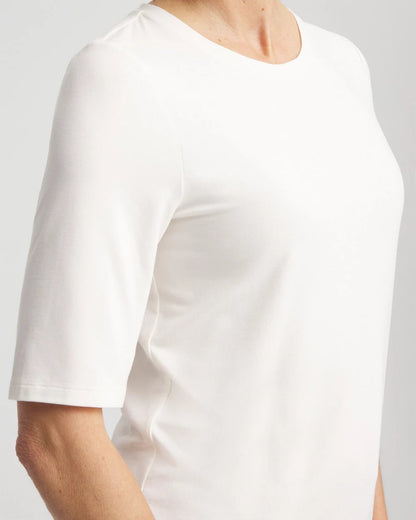 Chico's Elbow Sleeve Tee