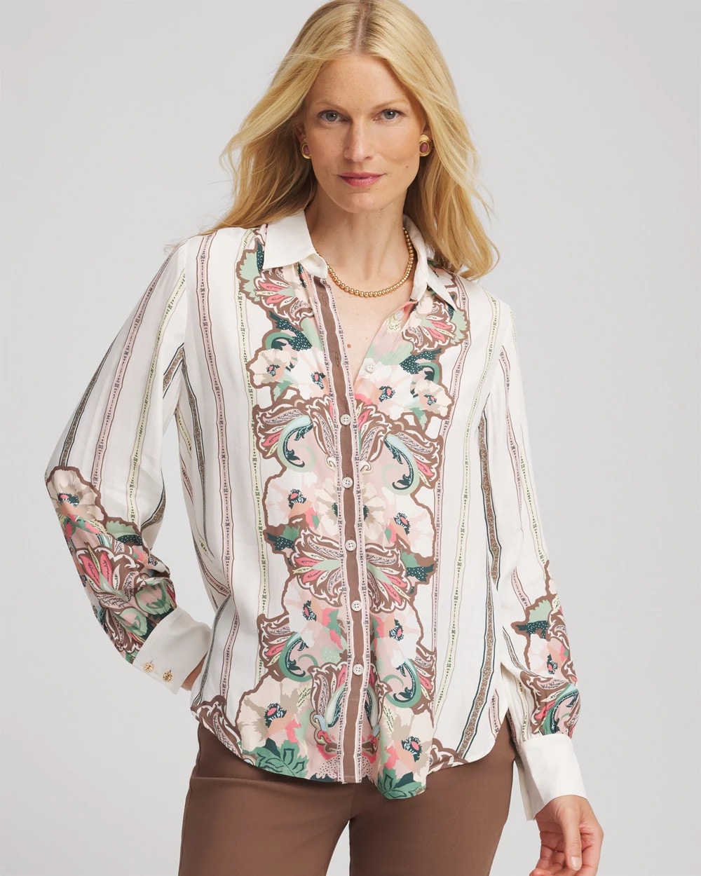 Chico's Silky Classic-Fit Shirt