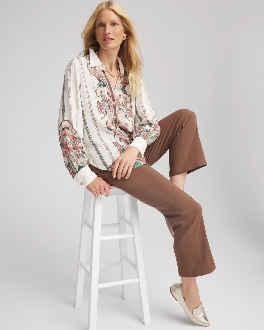Chico's Silky Classic-Fit Shirt