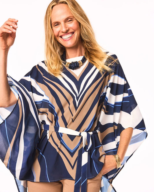 Chico's Voyage Belted Poncho