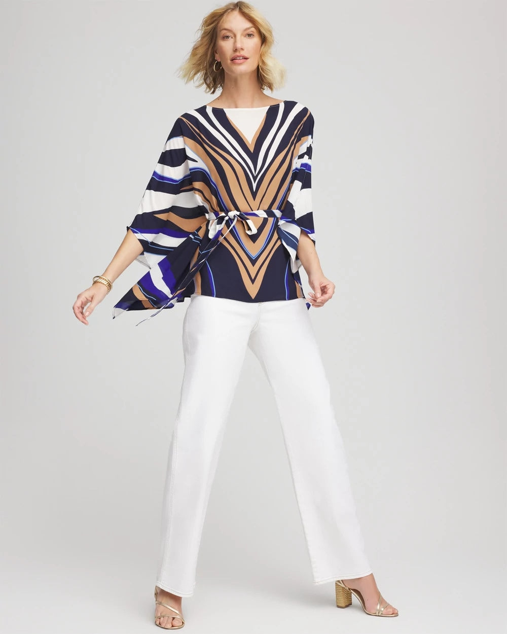 Chico's Voyage Belted Poncho