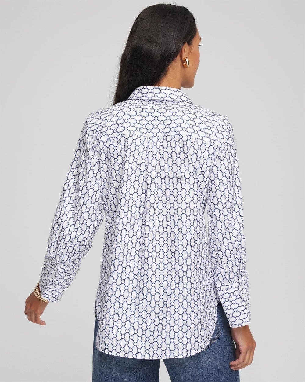 Chico's No Iron™  Chain Connection Shirt
