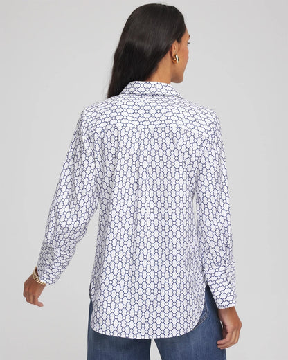 Chico's No Iron™  Chain Connection Shirt