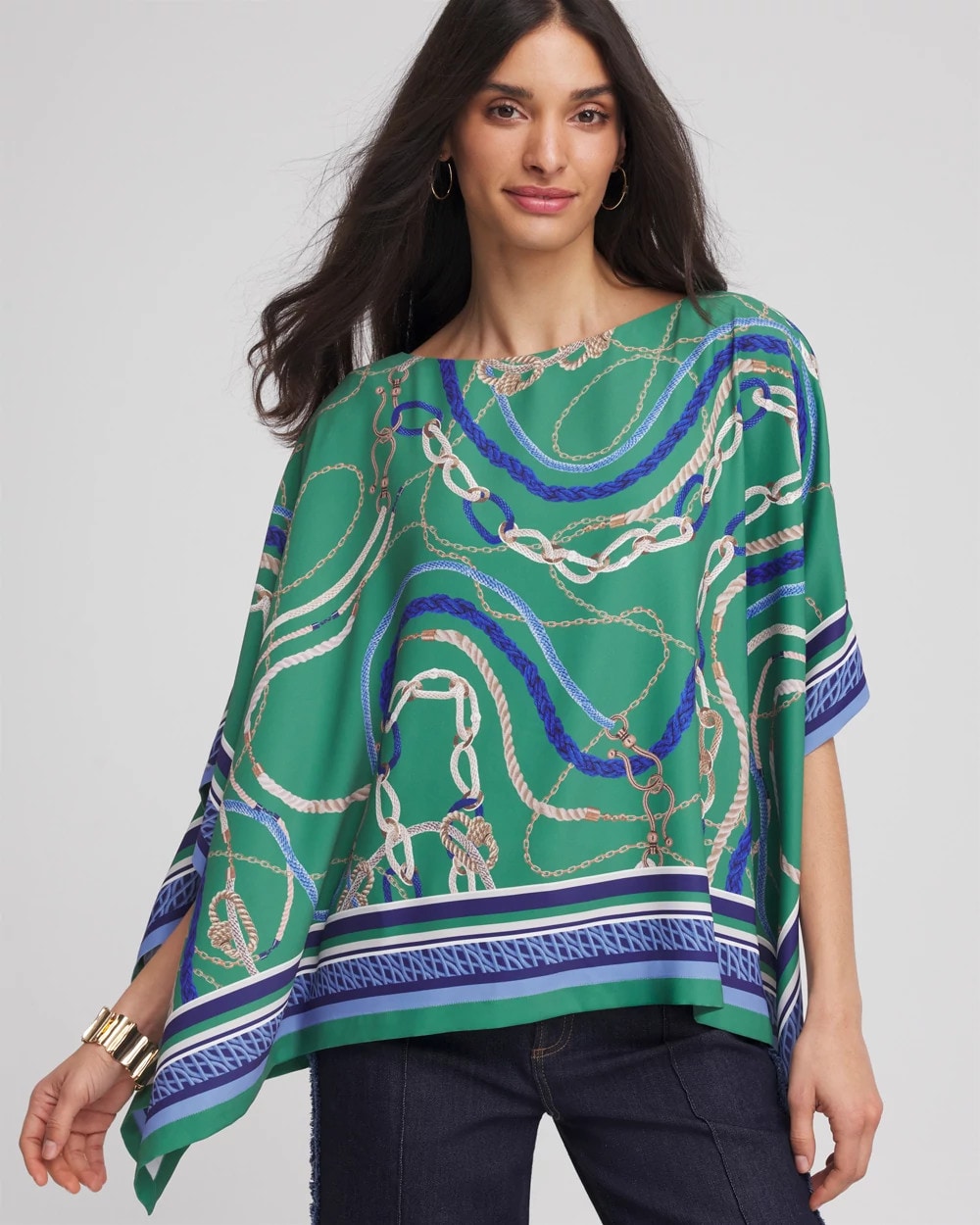Chico's Rope Relic Poncho