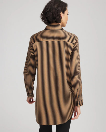 Chico's No Iron™ Slimming Imperial Stripe Tunic