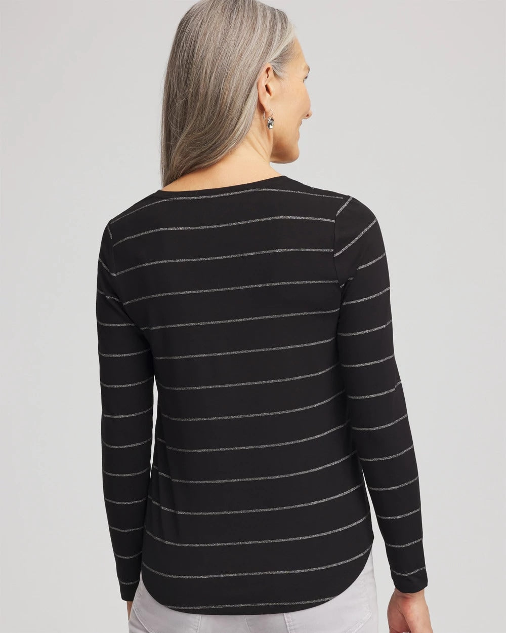 Chico's Touch of Cool™ Lurex Layering Tee