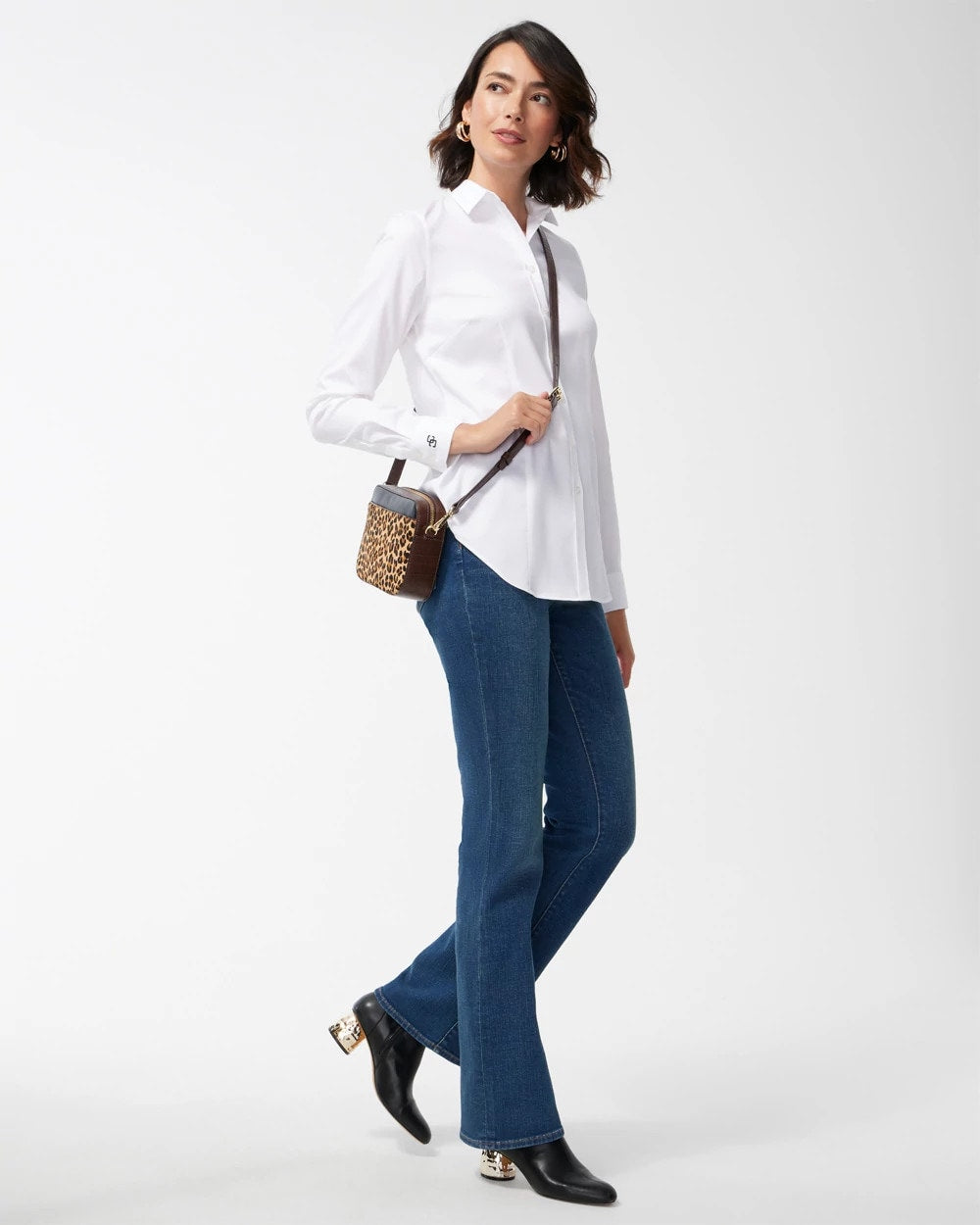 Chico's No Iron™ Fitted Stretch Shirt