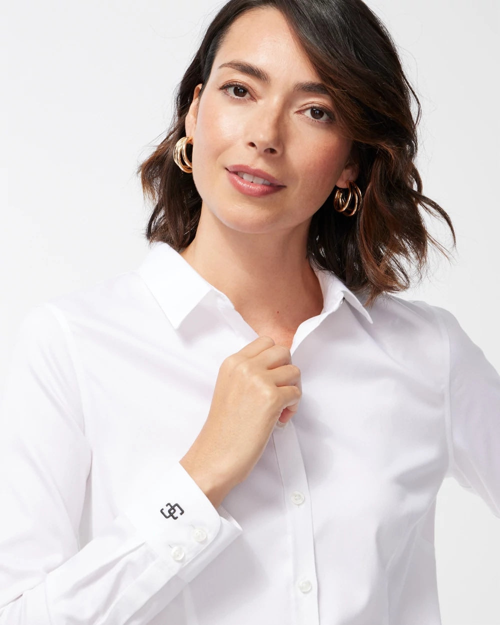 Chico's No Iron™ Fitted Stretch Shirt