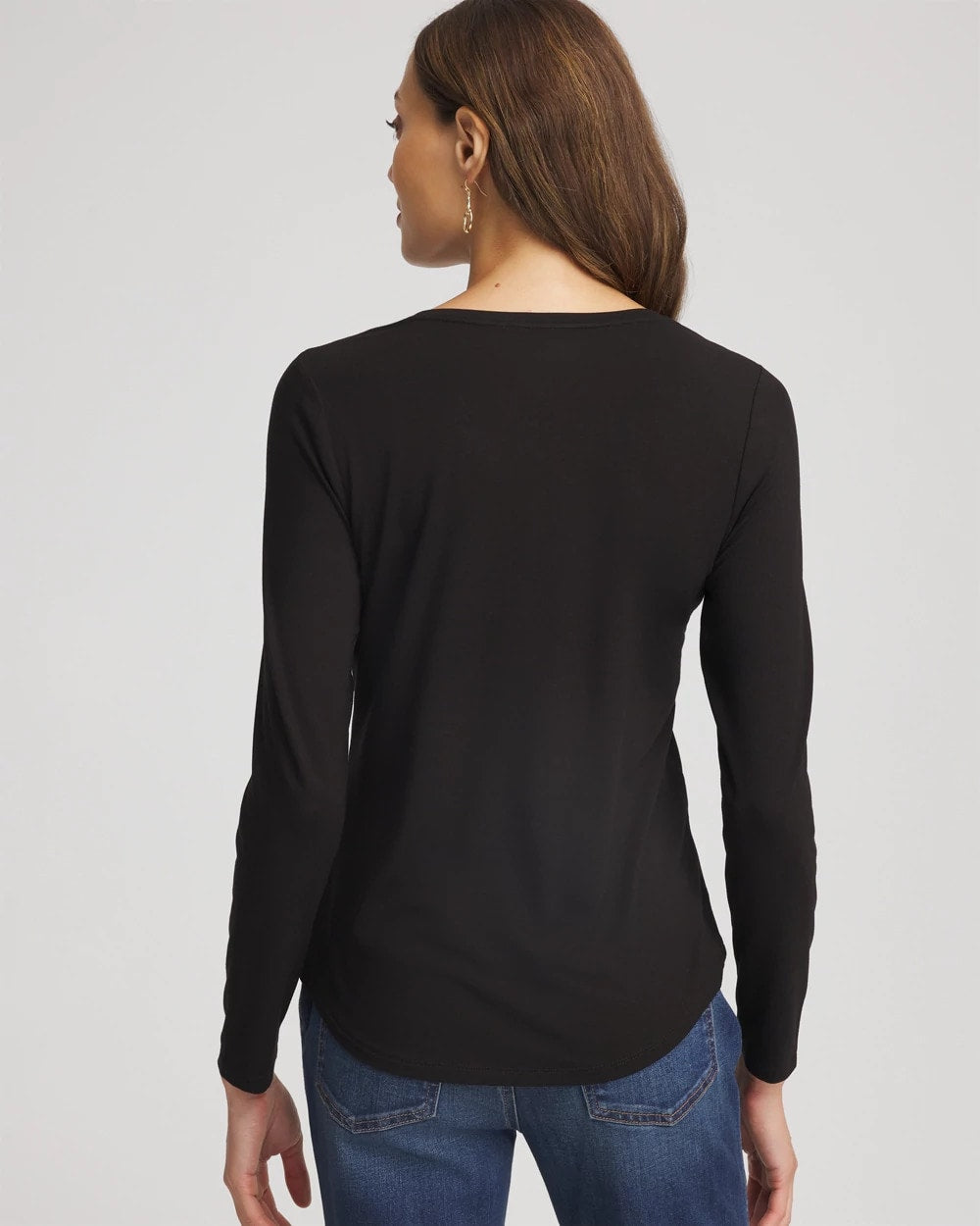 Chico's Touch of Cool™ V-Neck Layering Tee