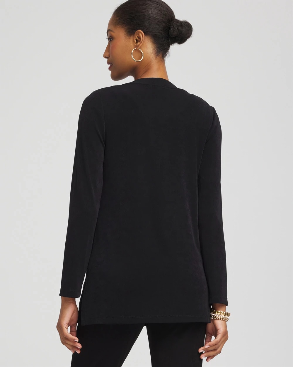 Chico's Travelers™ Collection Scoopneck Shirt Jacket