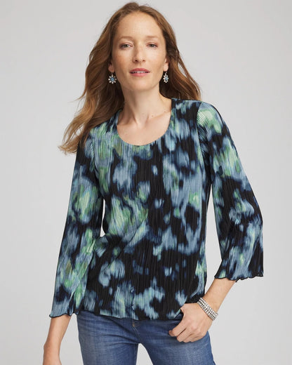 Chico's Bodre Flare Sleeve Top