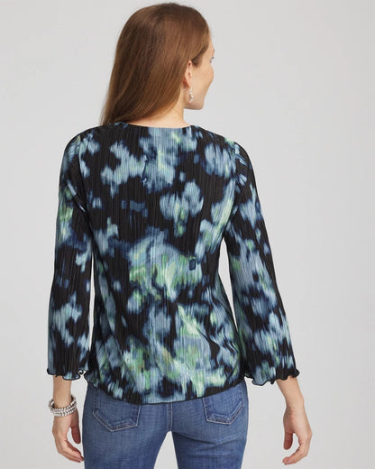 Chico's Bodre Flare Sleeve Top