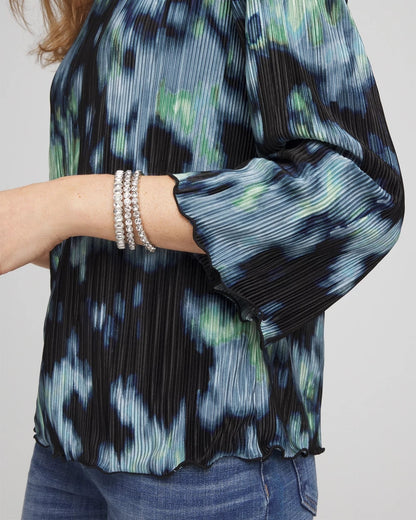 Chico's Bodre Flare Sleeve Top