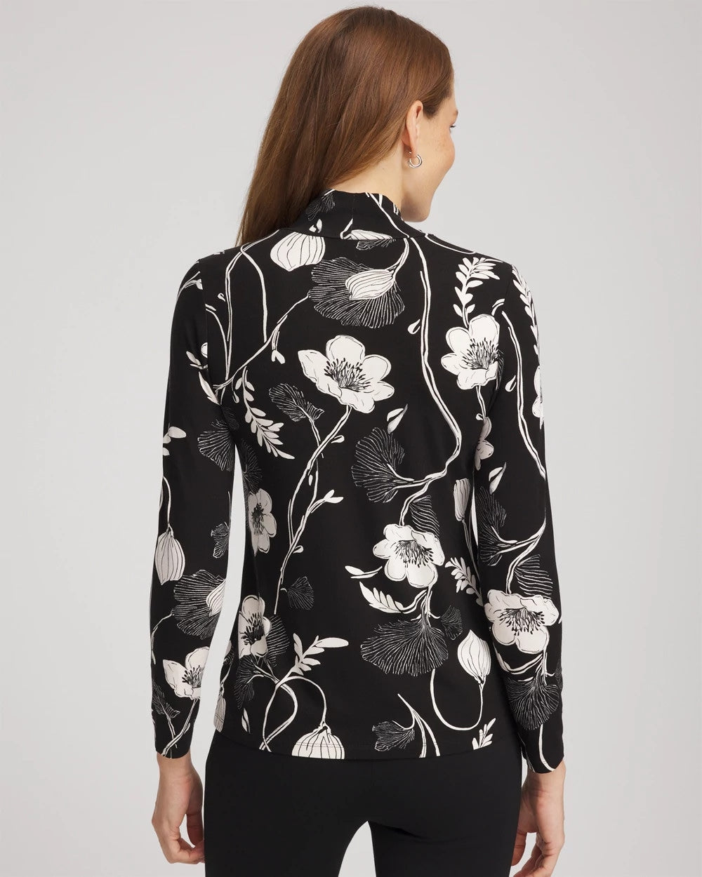 Chico's Touch of Cool™ Mockneck Layering Tee