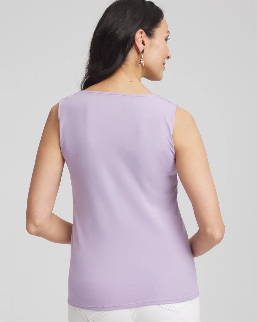 Chico's Contour Cotton™ Square Neck Tank