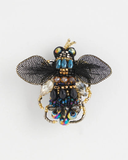 Chico's Beaded Bee Brooch
