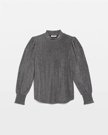 Chico's Sparkle Smocked Top