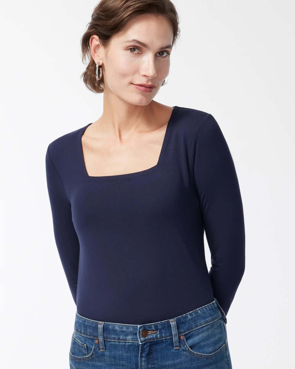 Chico's Touch of Cool™ Square Neck Tee