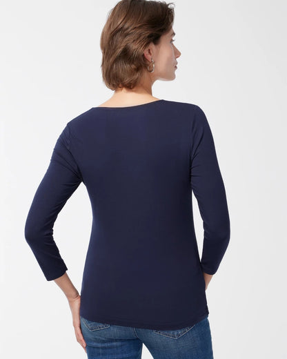 Chico's Touch of Cool™ Square Neck Tee
