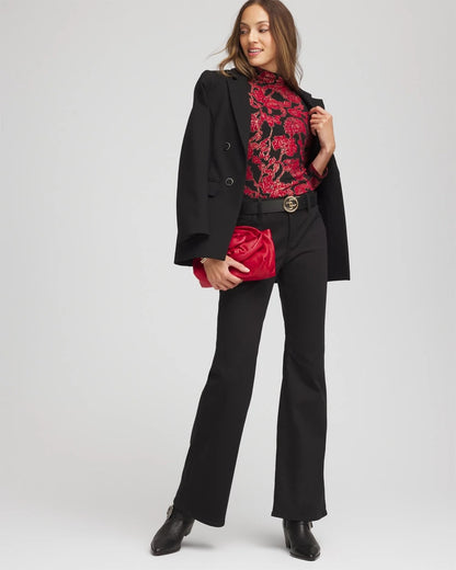 Chico's Touch of Cool™ Mockneck Layering Tee