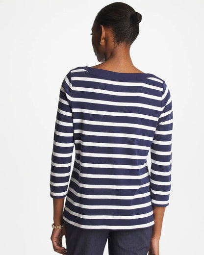 Chico's Pima 3/4 Sleeve Tee