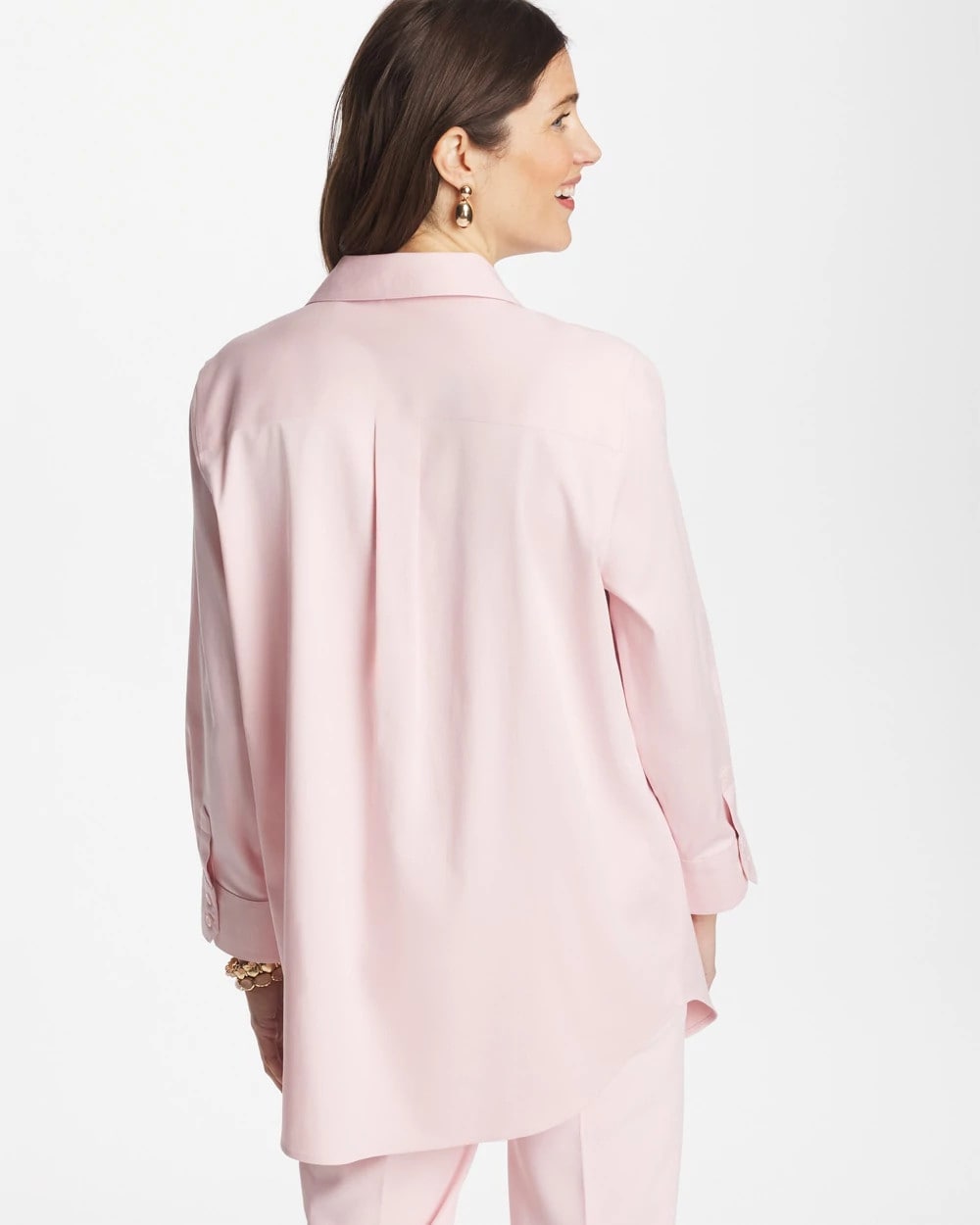 Chico's No Iron™ Stretch Splitneck Tunic