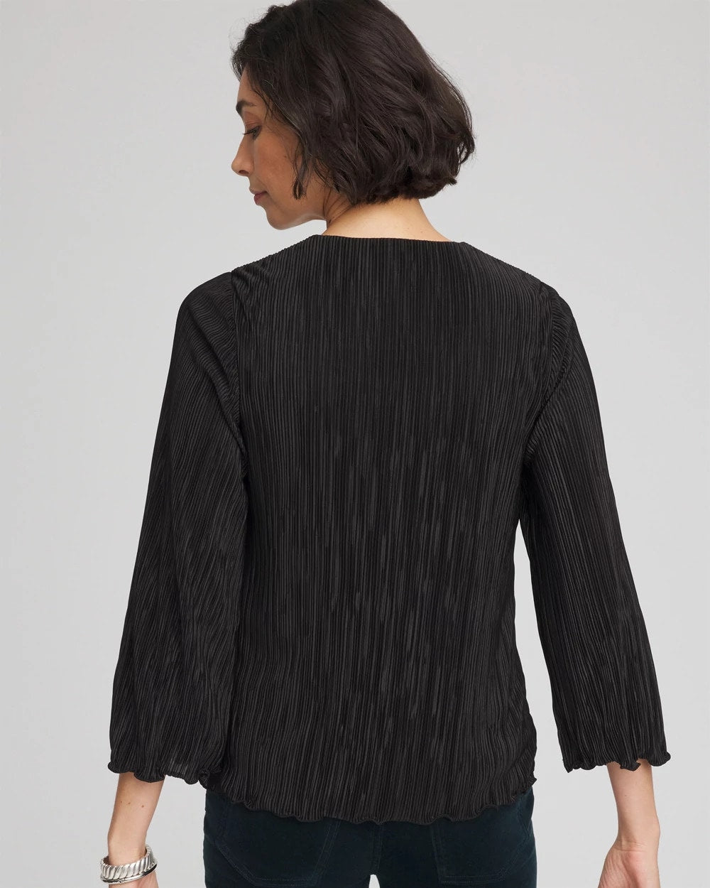 Chico's Bodre Flare Sleeve Top